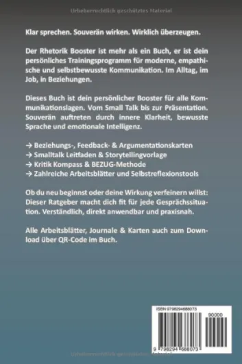 Rhetorik Booster: Das ultimative Rhetorikhandbuch für überzeugende Kommunikation