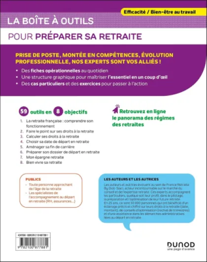La boîte à outils pour préparer sa retraite - 2e éd.: 59 outils clés en main