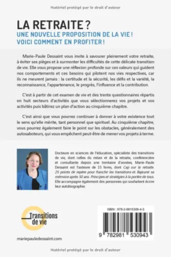 La retraite en vue?: En route vers de nouveaux défis et aventures!